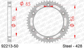 Corona AFAM 92213-50 in acciaio passo 428 AJP PR4 200 ENDURO 2004  -2011